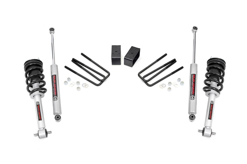 3.5 Inch Lift Kit | N3 Struts | Chevy/GMC 1500 2WD (07-13) by Rough Country