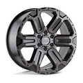 BR WANAKA 20X9 6X139 +12 112 M-GM BRSH by Black Rhino Wheels