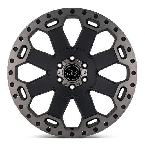 BR WARLORD 17X9 5X127 -12 71 M-BLK DDT by Black Rhino Wheels