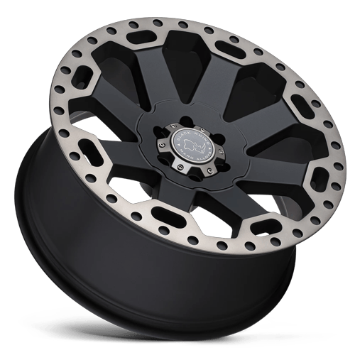 BR WARLORD 18X8 5X120 +35 76 M-BLK DDT by Black Rhino Wheels
