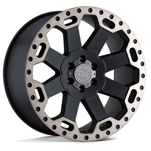 BR WARLORD 18X8 5X120 +35 76 M-BLK DDT by Black Rhino Wheels