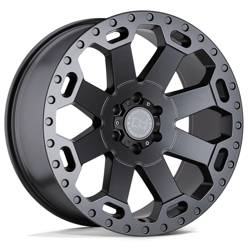 BR WARLORD 18X9 8X165 +12 122 M-GNMTL by Black Rhino Wheels