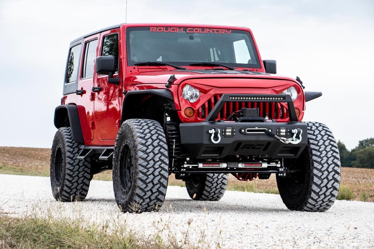 Replacement Grille | Angry Eyes | Jeep Wrangler JK/Wrangler Unlimited (07-18) by Rough Country