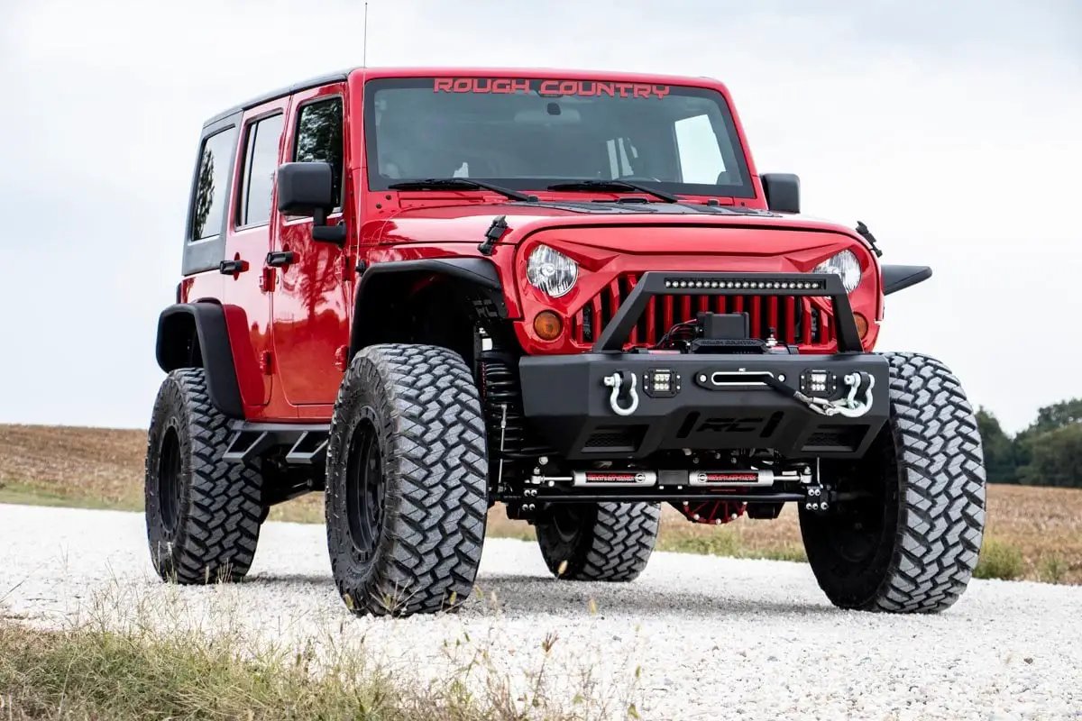 Replacement Grille | Angry Eyes | Jeep Wrangler JK/Wrangler Unlimited (07-18) by Rough Country