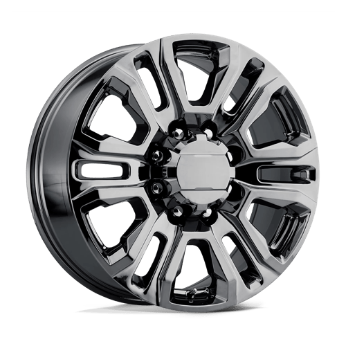 PR207BC 20X8.5 8X180 124.1 BLK-CHR 47MM by Performance Replicas