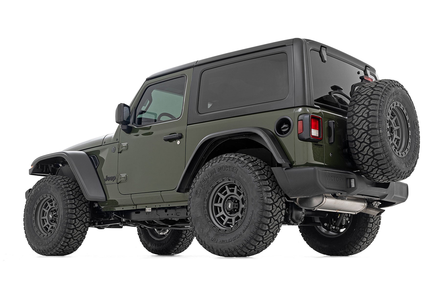 WF1 Fender Flares | Jeep Wrangler JL (18-26)/Wrangler Unlimited (18-26) by Rough Country