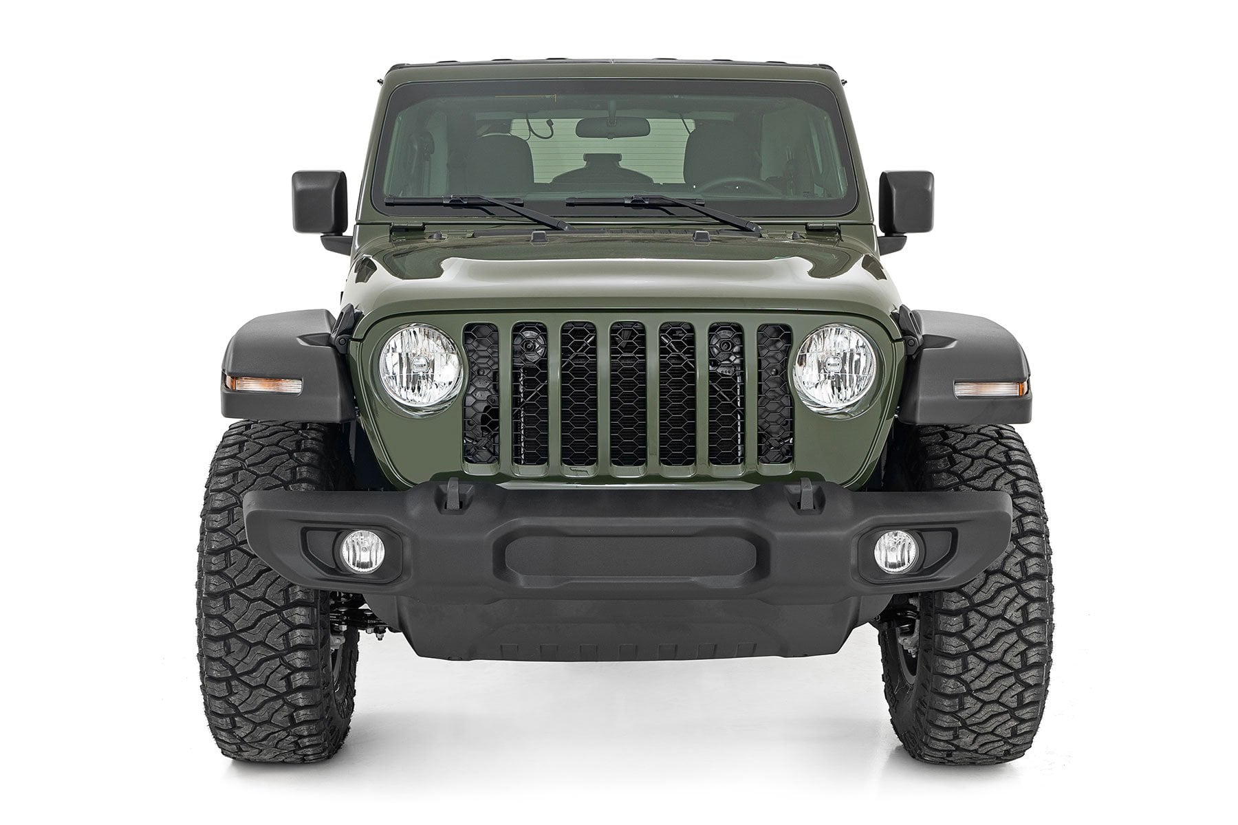 3.5 Inch Lift Kit | C/A Drop | Front D/S | Jeep Wrangler JL 4WD (2024-2026) by Rough Country