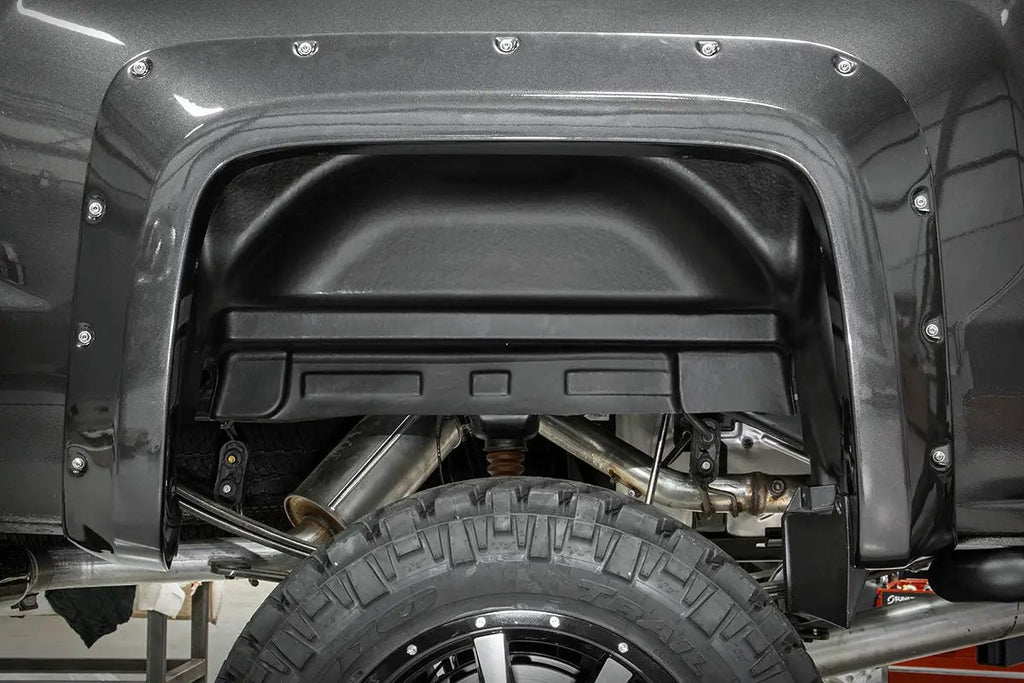 Rear Wheel Well Liners | GMC Sierra 1500/Sierra 2500 HD/Sierra 3500 HD (14-19) by Rough Country