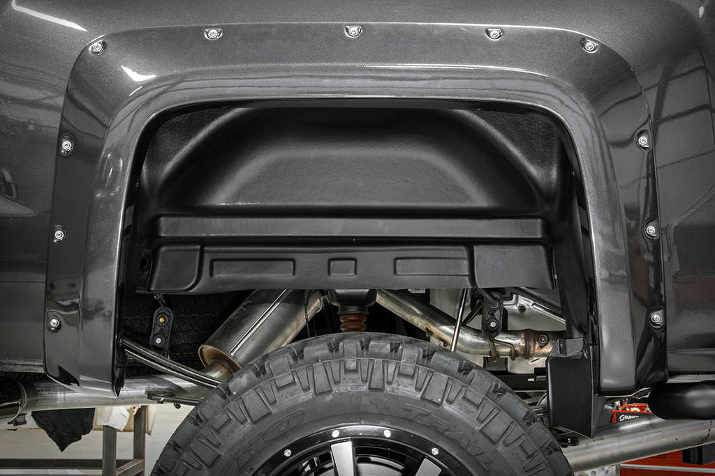 Rear Wheel Well Liners | Chevy Silverado 1500 2WD/4WD (2014-2018 & Classic) by Rough Country
