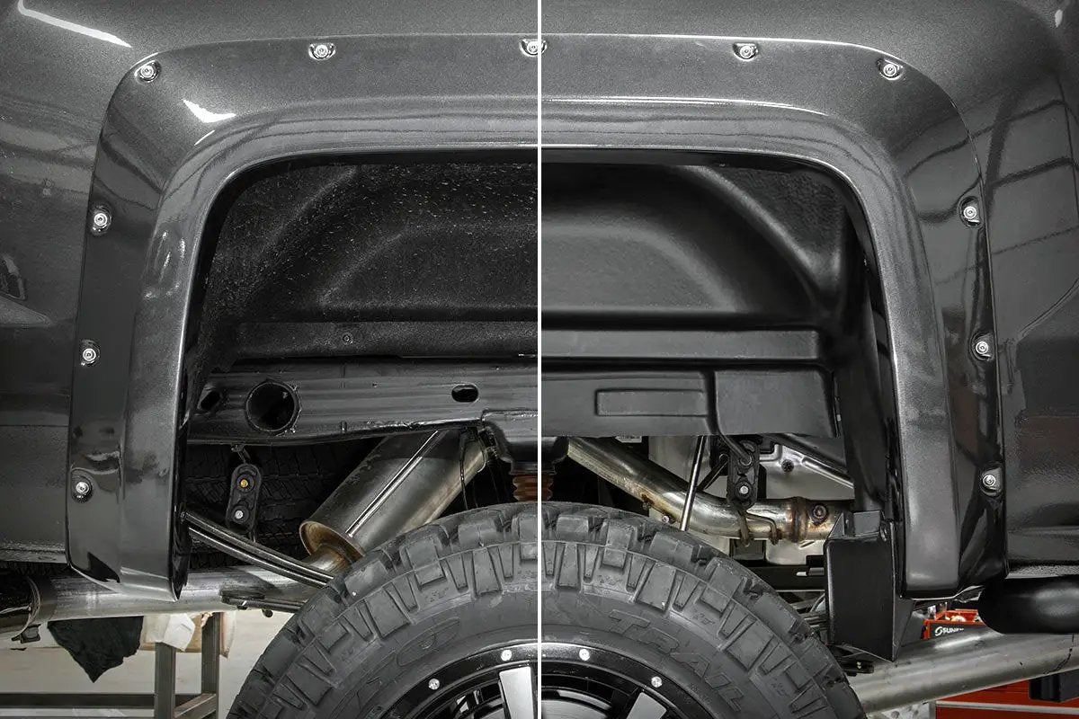 Rear Wheel Well Liners | GMC Sierra 1500/Sierra 2500 HD/Sierra 3500 HD (14-19) by Rough Country