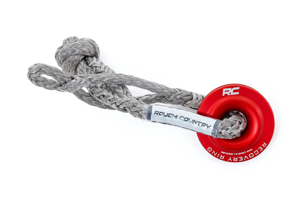 4" Winch Recovery Ring | 41000LB Capacity by Rough Country