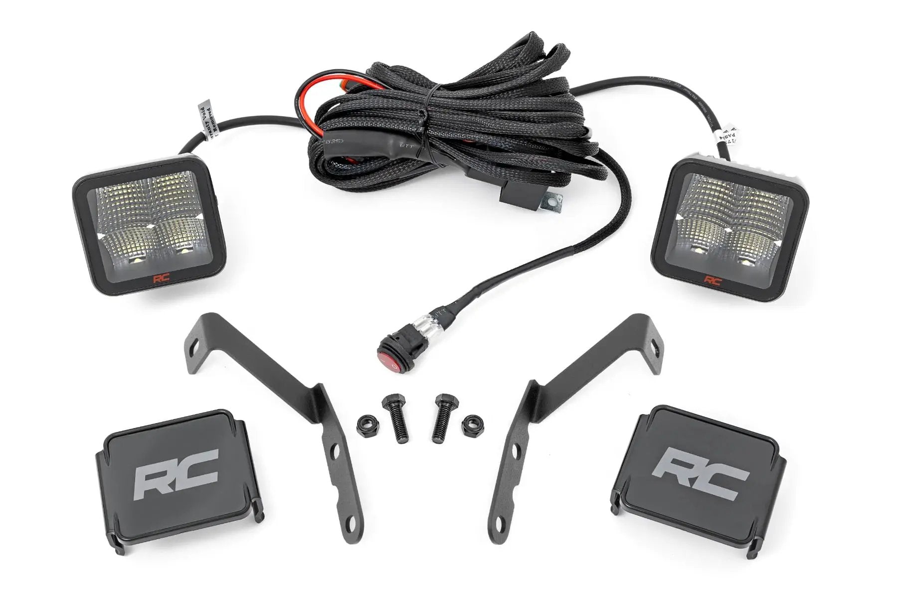 LED Light Kit | Ditch | 2" Spectrum Pair | Spot | Chevy 1500 & Chevy/GMC 2500HD/3500HD (07-14)