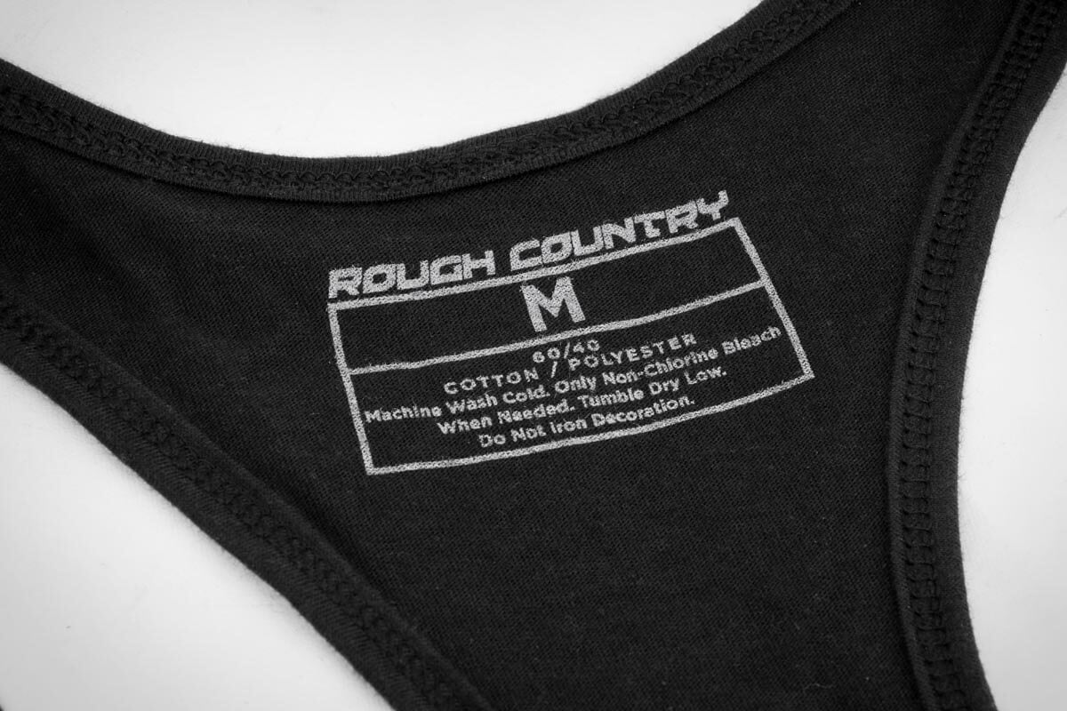 Rough Country Tank Top | Women Fts | Black | LG by Rough Country