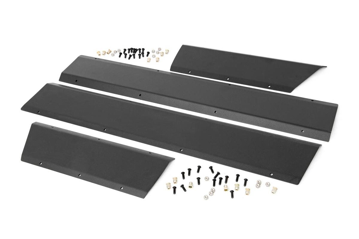 Lower Door Armor | 4 Door | Jeep Cherokee XJ 2WD/4WD (1984-2001) by Rough Country