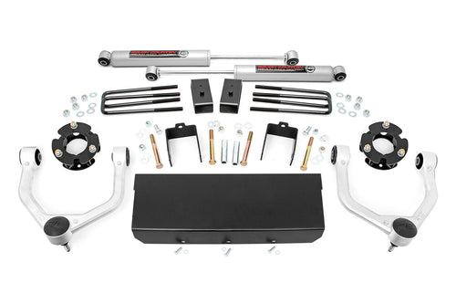 3 Inch Lift Kit | N3 Shocks | Nissan Titan XD 2WD/4WD (2016-2024) by Rough Country