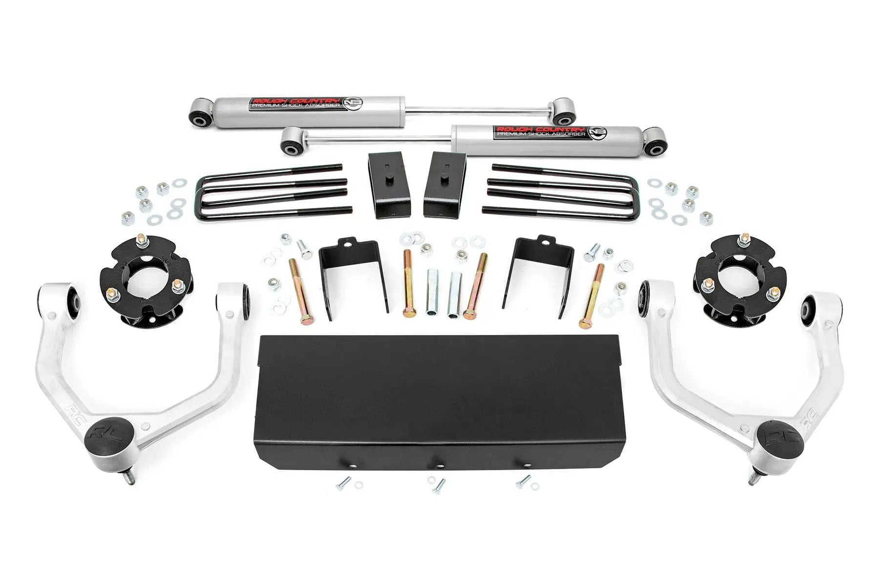 3 Inch Lift Kit | N3 Shocks | Nissan Titan XD 2WD/4WD (2016-2024) by Rough Country