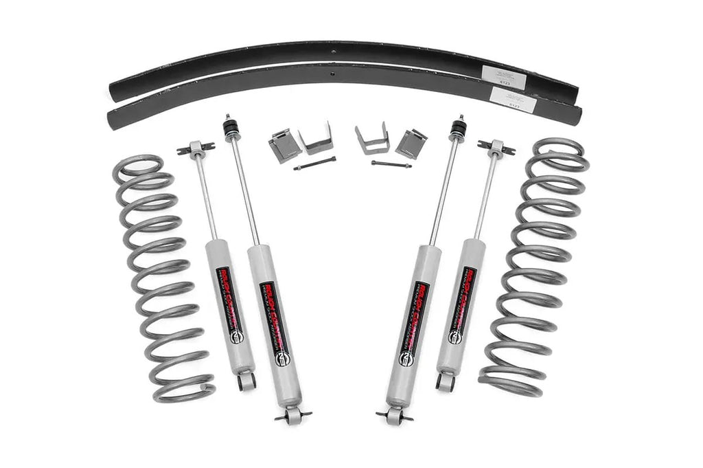 3 Inch Lift Kit | Rear AAL | Jeep Cherokee XJ 2WD/4WD (1984-2001) by Rough Country