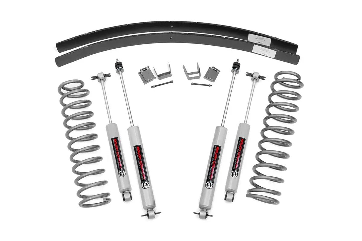3 Inch Lift Kit | Rear AAL | Jeep Cherokee XJ 2WD/4WD (1984-2001) by Rough Country