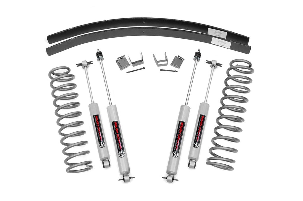 3 Inch Lift Kit | Rear AAL | Jeep Cherokee XJ 2WD/4WD (1984-2001) by Rough Country