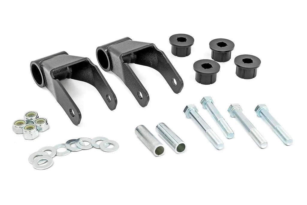 Boomerang Lift Shackles | .75 Inch | Jeep Cherokee XJ 2WD/4WD (1984-2001) by Rough Country