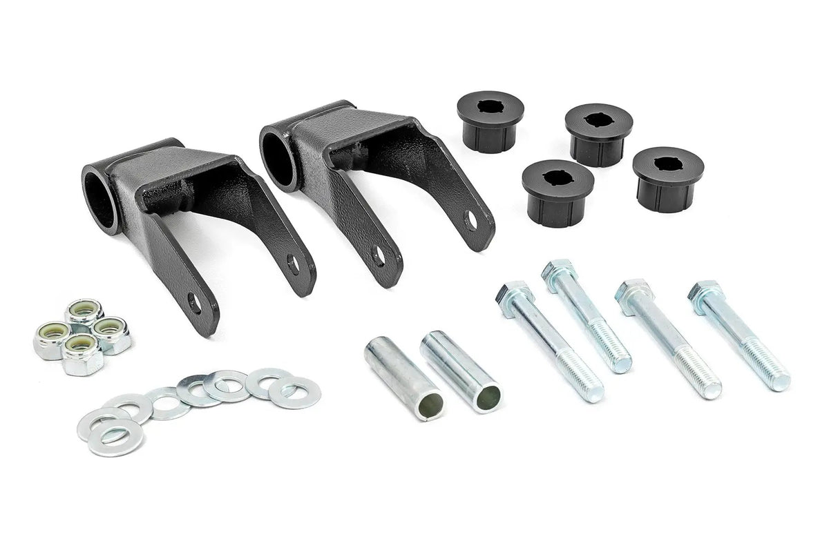Boomerang Lift Shackles | .75 Inch | Jeep Cherokee XJ 2WD/4WD (1984-2001) by Rough Country