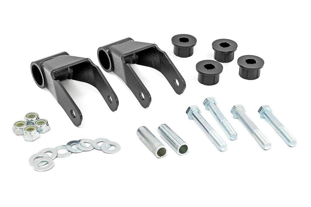 Boomerang Lift Shackles | .75 Inch | Jeep Cherokee XJ 2WD/4WD (1984-2001) by Rough Country
