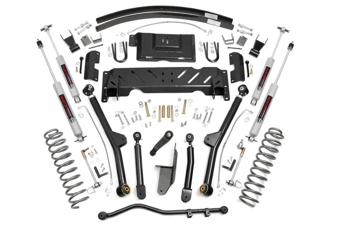 4.5 Inch Lift Kit | Long Arm | RR AAL | NP231 | Jeep Cherokee XJ 4WD (84-01) by Rough Country