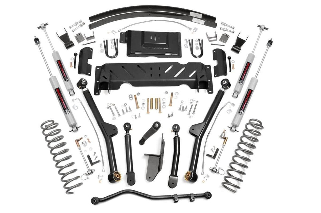 4.5 Inch Lift Kit | Long Arm | RR AAL | NP231 | Jeep Cherokee XJ 4WD (84-01) by Rough Country