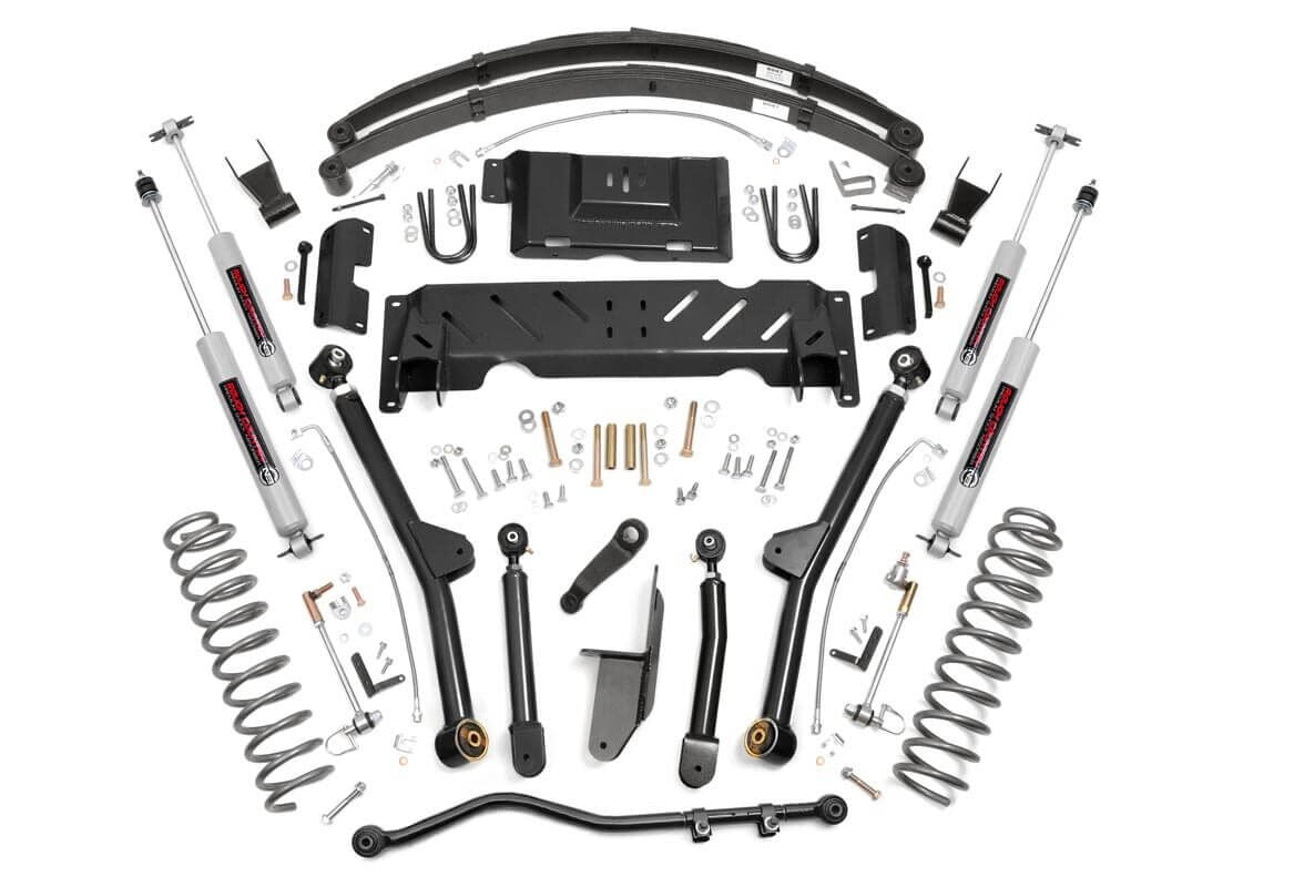 6.5 Inch Lift Kit | Long Arm | NP231 | Jeep Cherokee XJ 4WD (1984-2001) by Rough Country