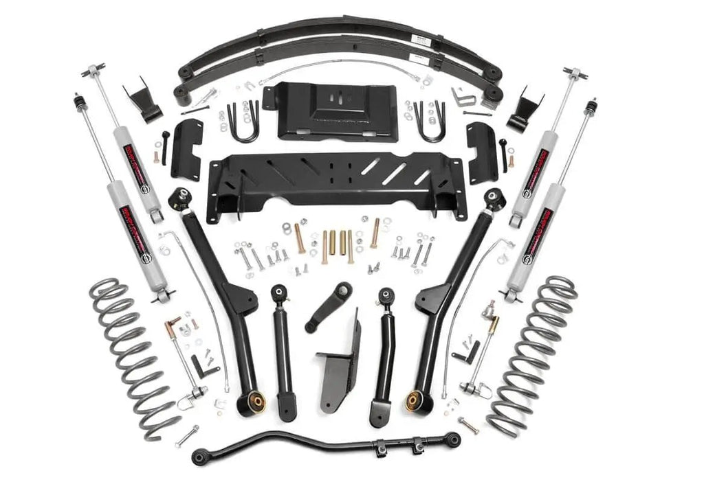 6.5 Inch Lift Kit | Long Arm | NP242 | Jeep Cherokee XJ 4WD (1984-2001) by Rough Country