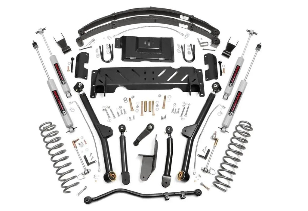 6.5 Inch Lift Kit | Long Arm | NP242 | Jeep Cherokee XJ 4WD (1984-2001) by Rough Country