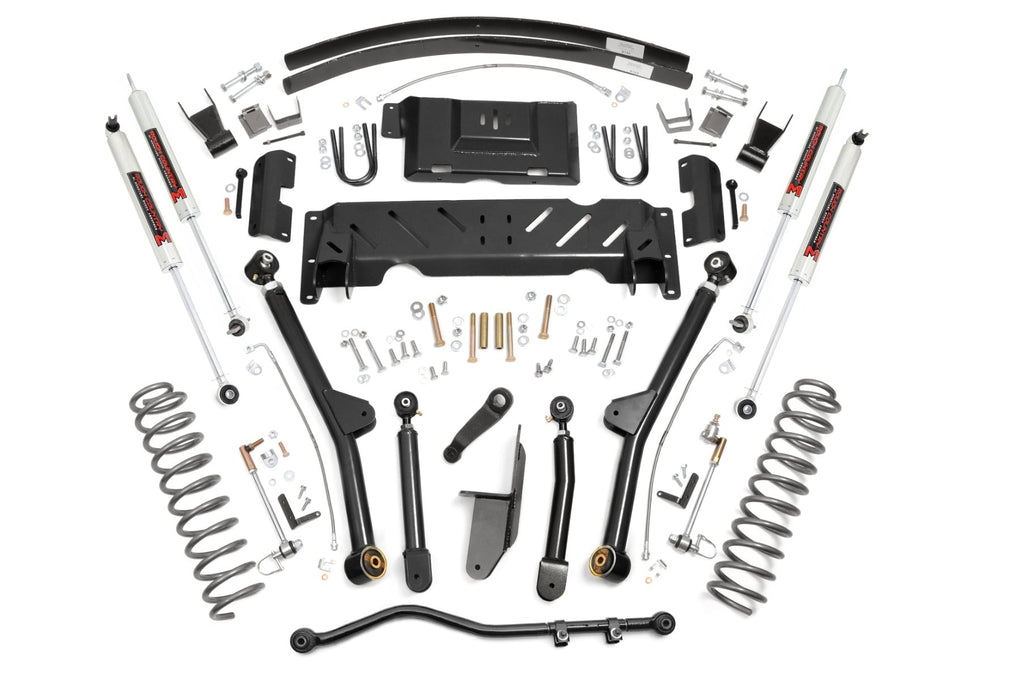 4.5 Inch Lift Kit | Long Arm | AAL | NP242 | M1 | Jeep Cherokee XJ 4WD (84-01) by Rough Country