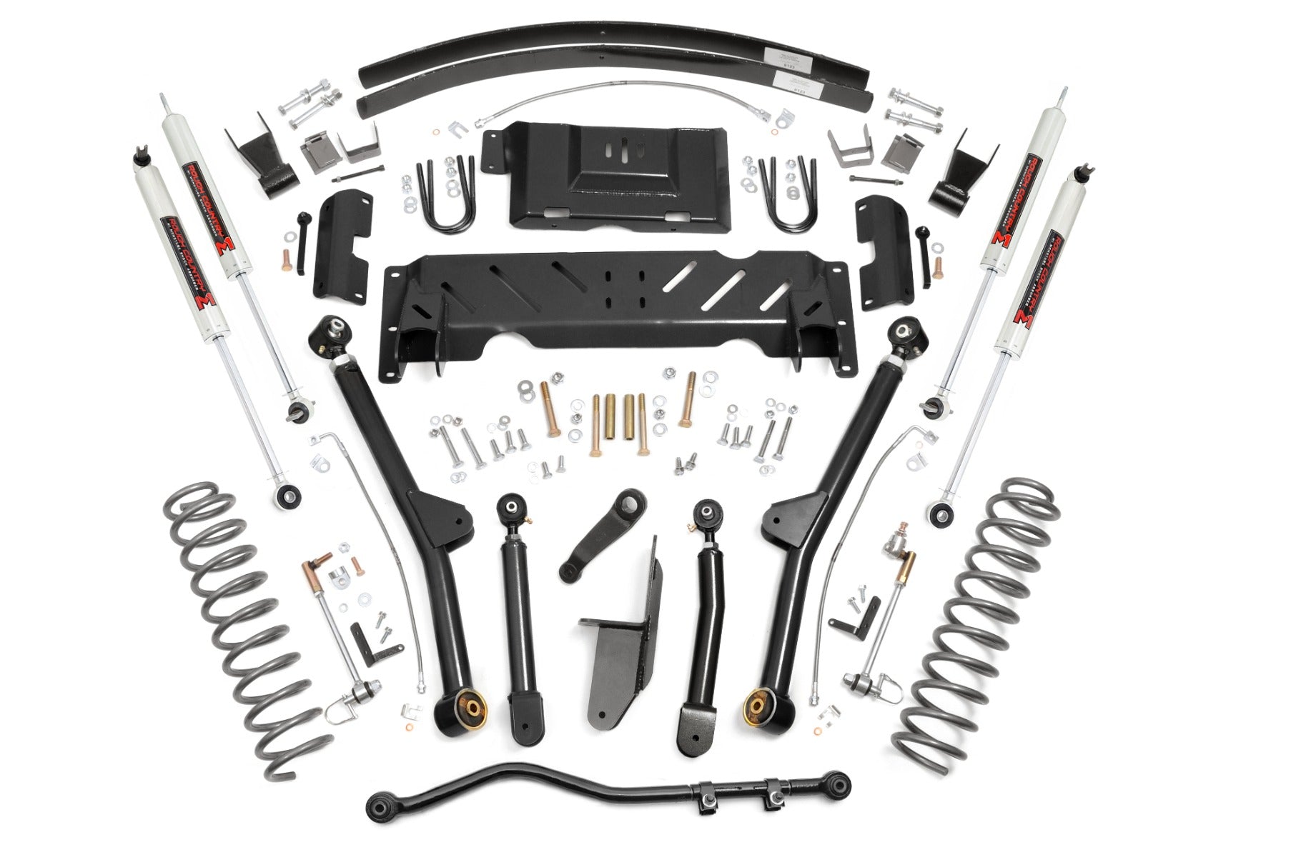 4.5 Inch Lift Kit | Long Arm | RR AAL | NP231 | M1 | Jeep Cherokee XJ (84-01) by Rough Country