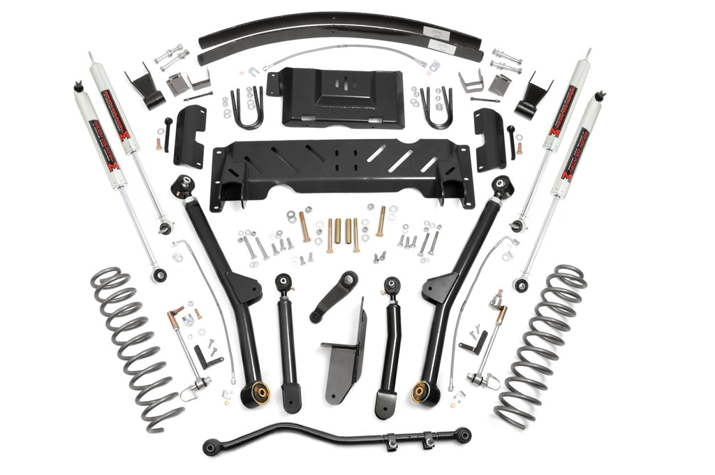 4.5 Inch Lift Kit | Long Arm | RR AAL | NP231 | M1 | Jeep Cherokee XJ (84-01) by Rough Country