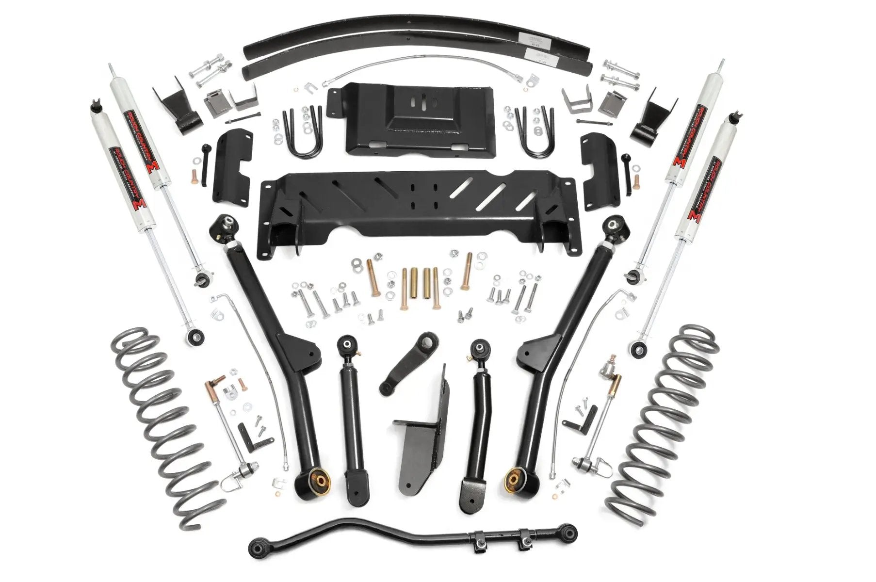 4.5 Inch Lift Kit | Long Arm | RR AAL | NP231 | M1 | Jeep Cherokee XJ (84-01) by Rough Country