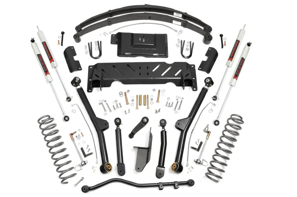 4.5 Inch Lift Kit | Long Arm | RR Leafs | M1 | Jeep Cherokee XJ 4WD (84-01) by Rough Country