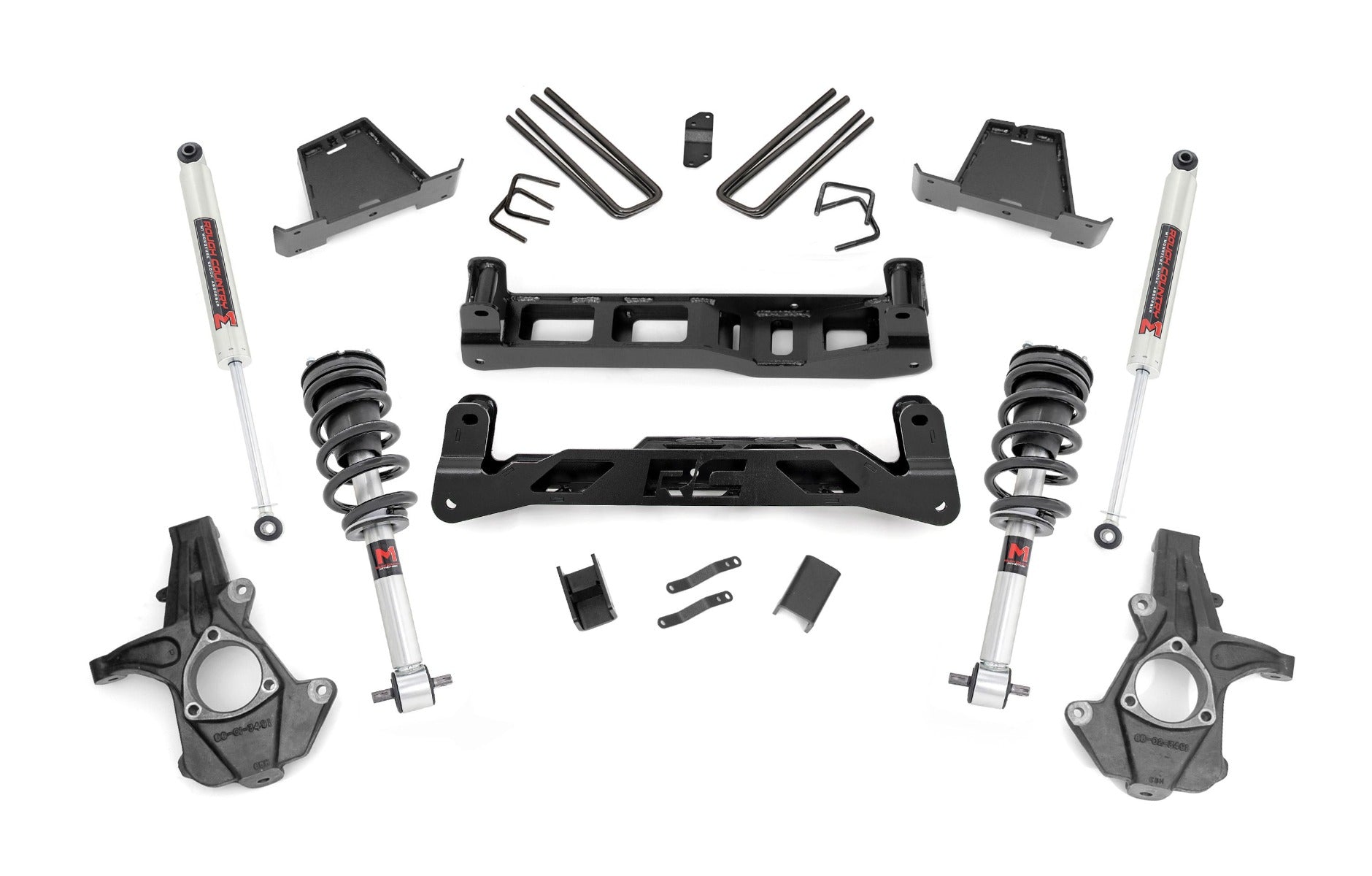 7.5 Inch Lift Kit | M1 Struts/M1 | Chevy/GMC 1500 (07-13) by Rough Country