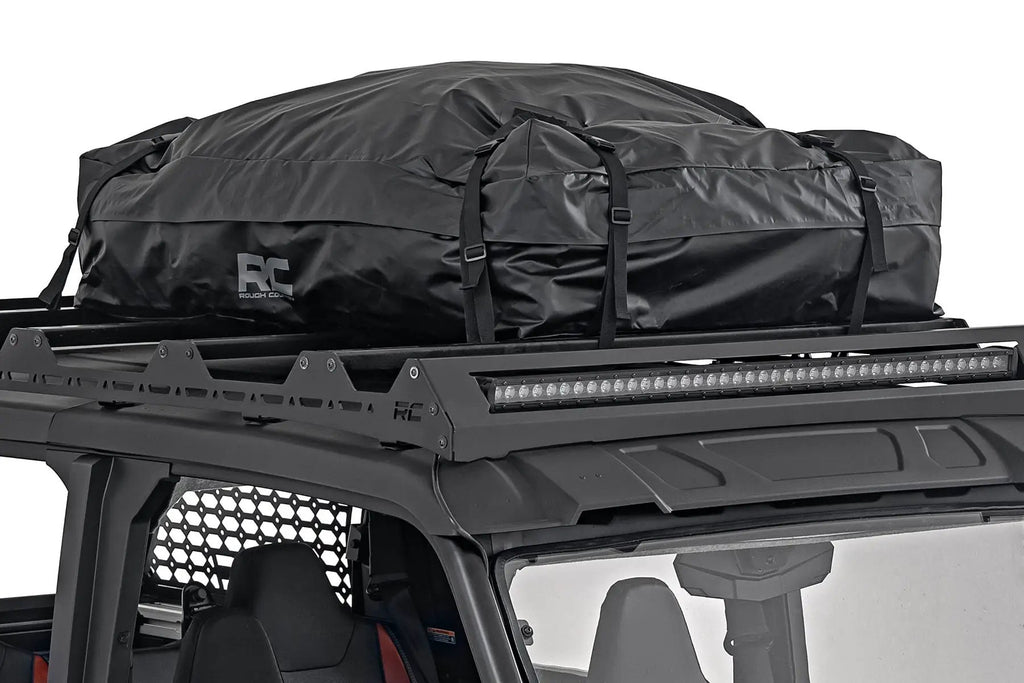 Roof Rack | 40" Black Single Row | Polaris XPEDITION ADV 5 by Rough Country