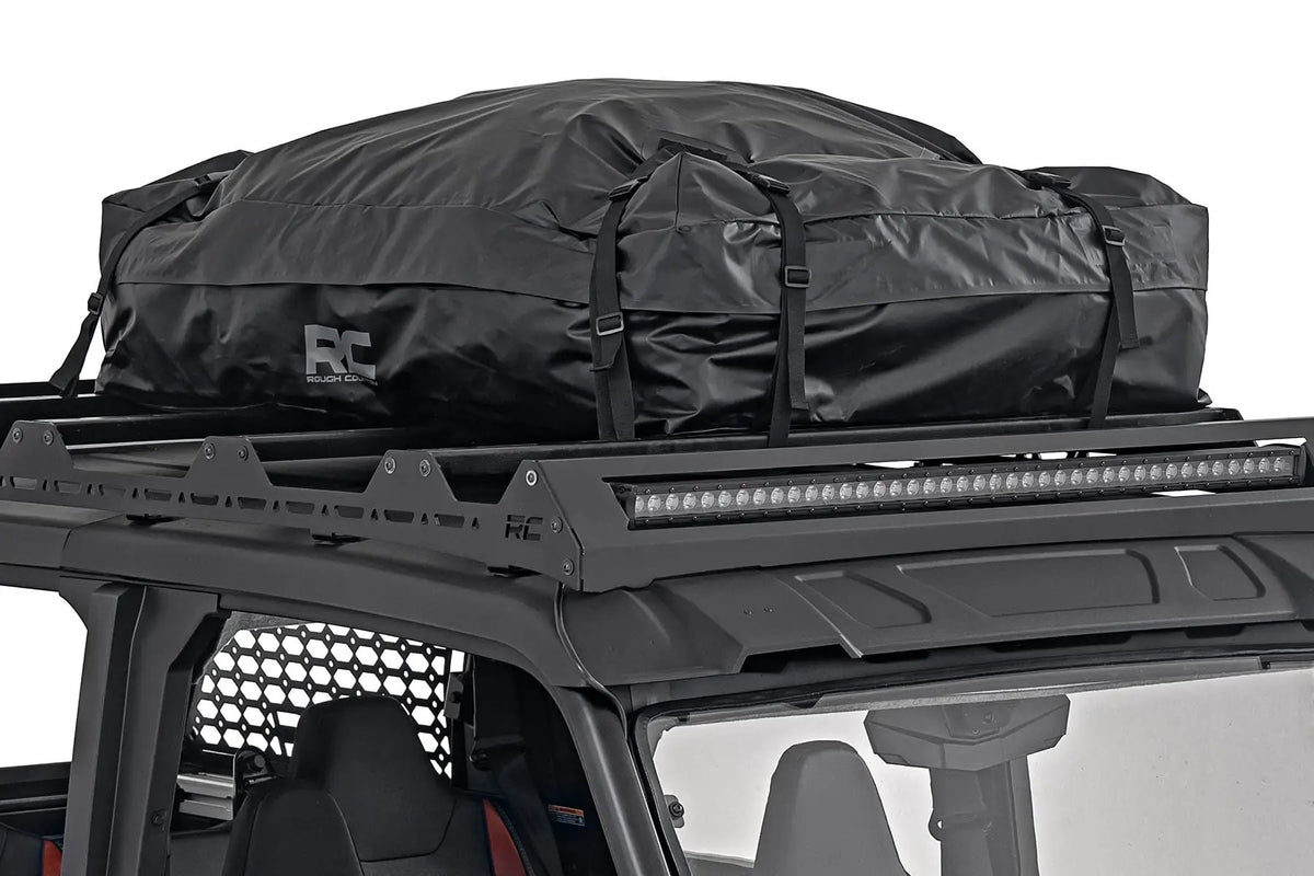 Roof Rack | 40" Black Single Row | Polaris XPEDITION ADV 5 by Rough Country