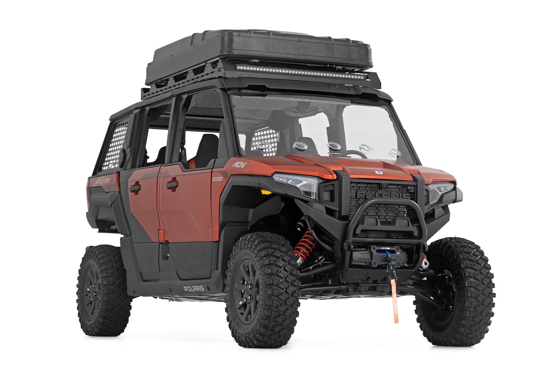 Vented Full Windshield | Scratch Resistant | Polaris XPEDITION XP/XPEDITION XP 5 by Rough Country