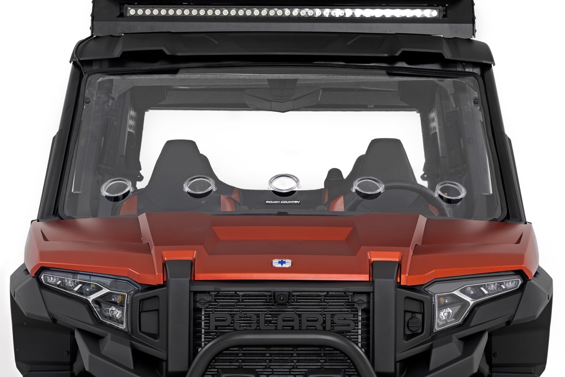 Vented Full Windshield | Scratch Resistant | Polaris XPEDITION XP/XPEDITION XP 5 by Rough Country