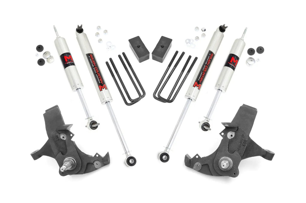 4 Inch Lift Kit | M1 | Chevy C1500/K1500 Pickup Extended Ca/Half-Ton SUV (88-99) by Rough Country
