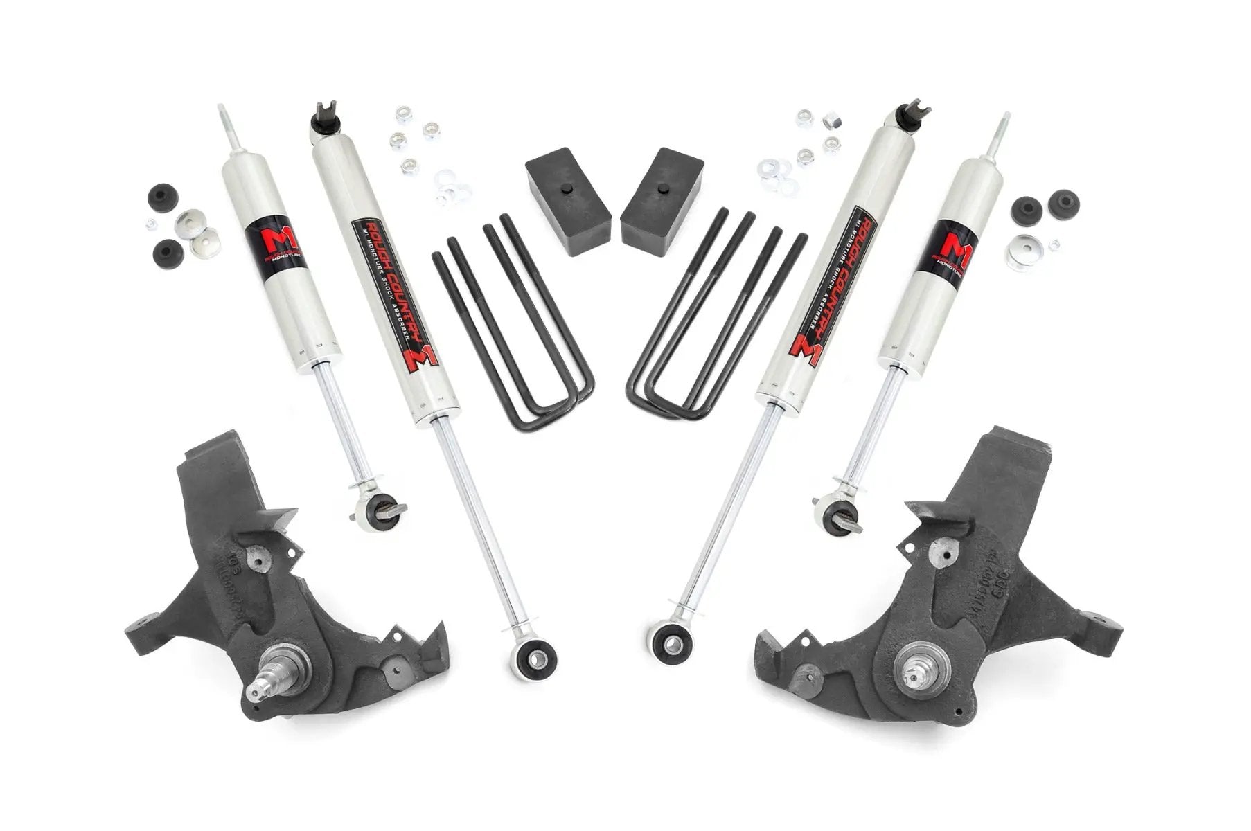 4 Inch Lift Kit | M1 | Chevy C1500/K1500 Pickup Extended Ca/Half-Ton SUV (88-99) by Rough Country