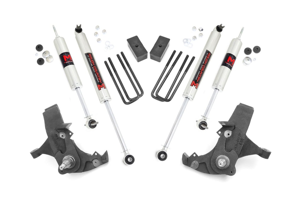 4 Inch Lift Kit | M1 | Chevy C1500/K1500 Pickup Extended Ca/Half-Ton SUV (88-99) by Rough Country