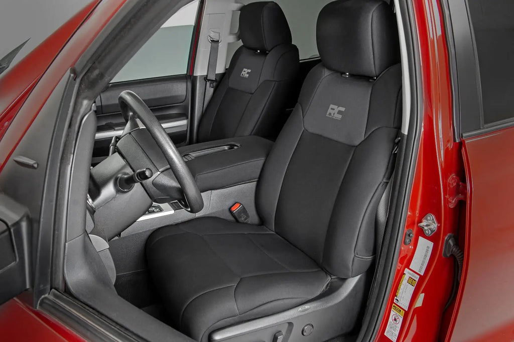 Seat Covers | Front W/ Console Cover | Toyota Tundra 2WD/4WD (2014-2021) by Rough Country