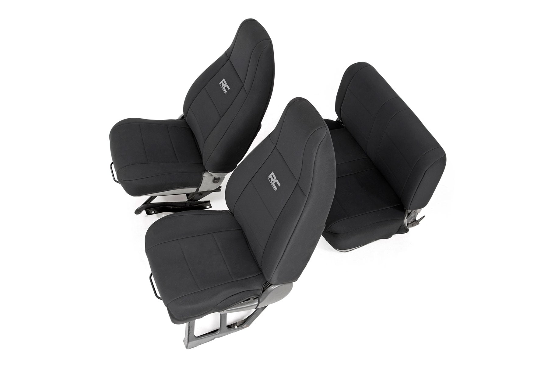 Seat Covers | Front and Rear | Jeep Wrangler YJ 4WD (1991-1995) by Rough Country