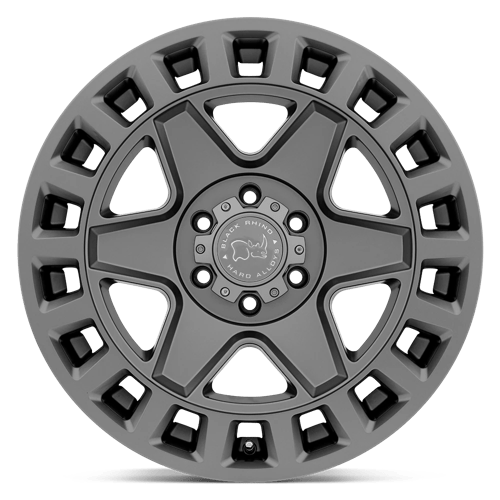 BR YORK 17X8 6X130 +52 84 M-GNMTL by Black Rhino Wheels