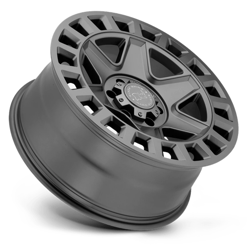 BR YORK 17X8 6X130 +52 84 M-GNMTL by Black Rhino Wheels