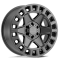 BR YORK 17X8 6X130 +52 84 M-GNMTL by Black Rhino Wheels