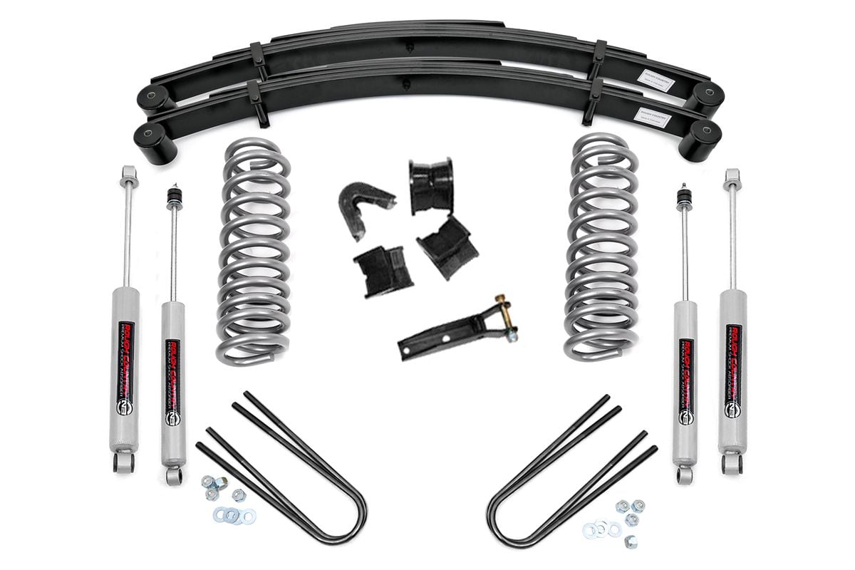 2.5 Inch Lift Kit | Rear Springs | Ford F-100/F-150 4WD (1977-1979) by Rough Country